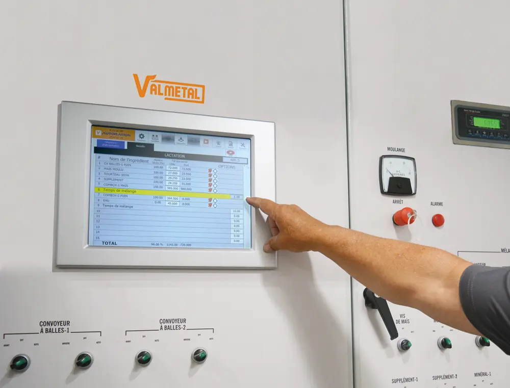 control panel - Valmetal Automation