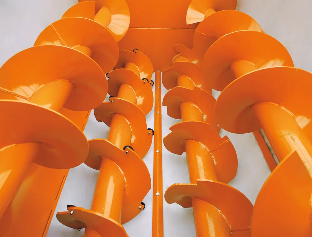 4 auger system
